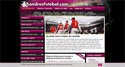 Desktop Screenshot of londresfutebol.com